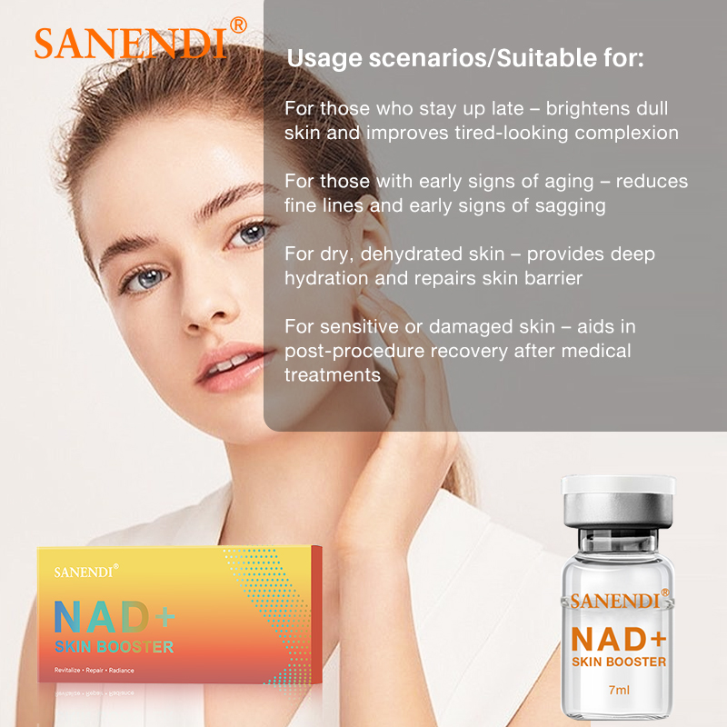 Sanendi NAD + Korea منتج العنا - مراجعة Korean Skincare Routine وسعره