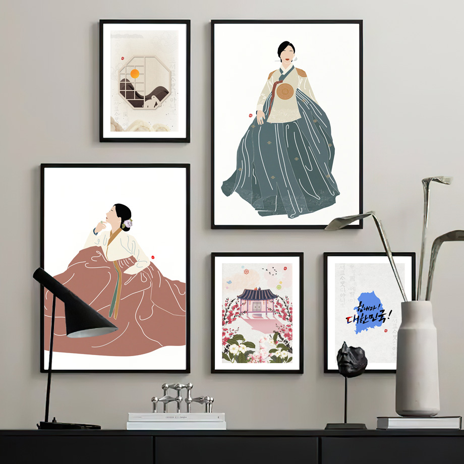 الكورية نمط بوهو الهانبوك فتاة - مراجعة Korean Lifestyle Aesthetic وسعره